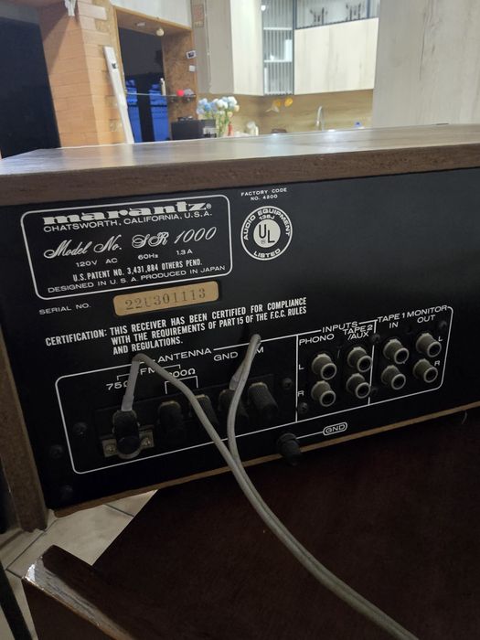 Рессивер Marantz и акустика Sony