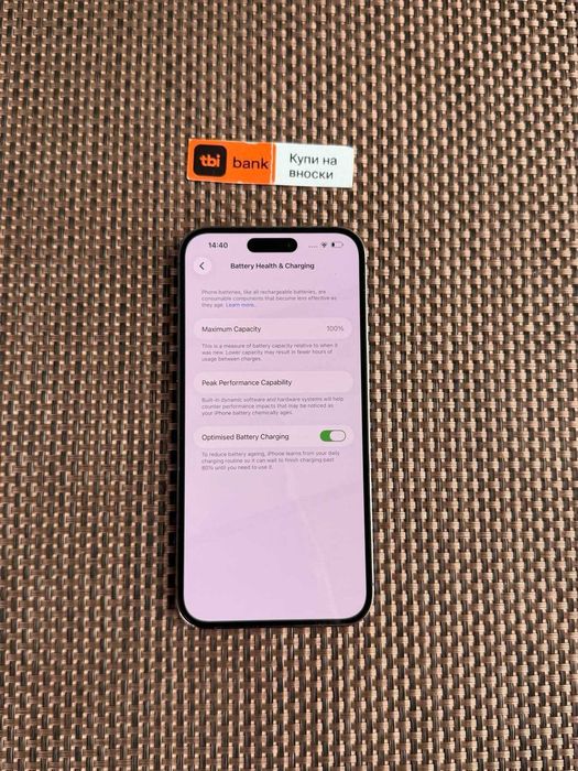 100% БАТЕРИЯ! 512Gb! iPhone 14 Pro Max Лизинг от 23€/мес  / Deep Purple deep purple лилав