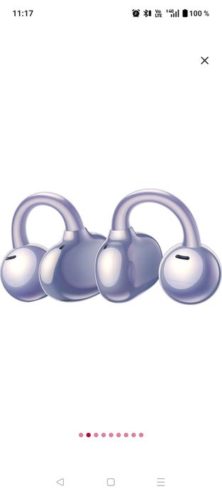 Casti HUAWEI FreeClip, True wireless, Bluetooth, Open-ear, Microfon, C