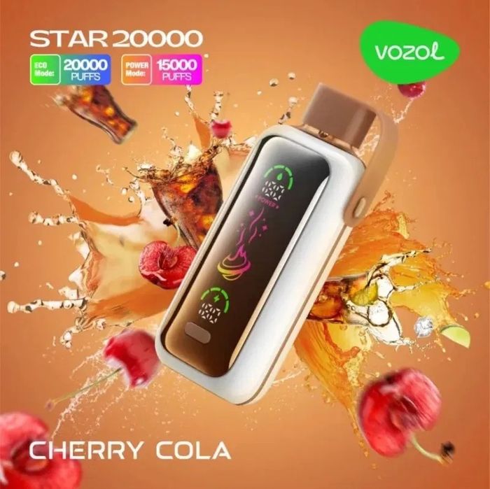 Vapy vozol star 20.000 puffs intens