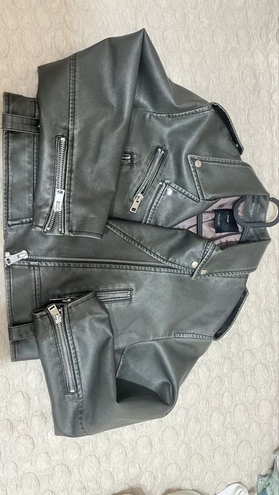 Кожаная куртка Mango , эко кожа