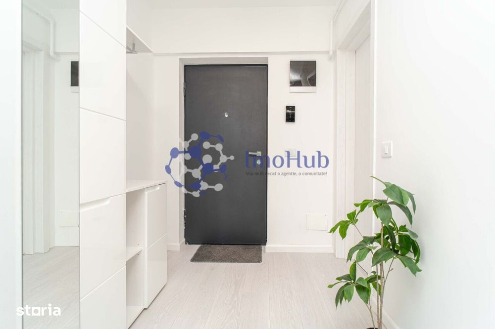 Apartament mobilat si utilat, o camera, investitie Visan, Bucium