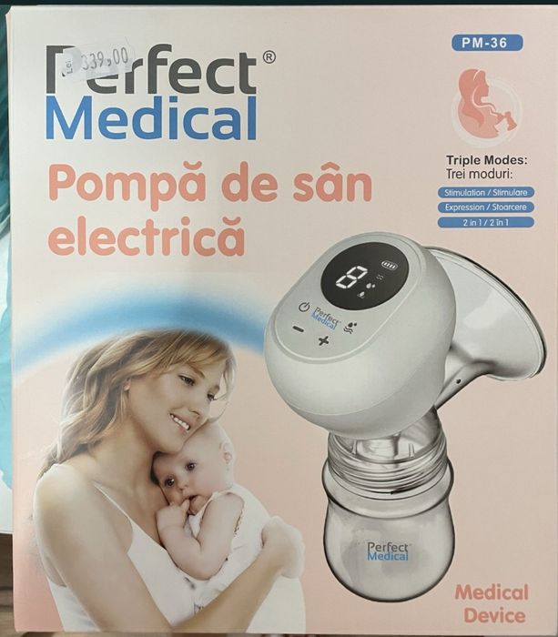 Pompă de  sân electrică