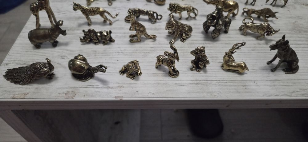 Vand obiecte traditionale asiatice+animale,de bronz,de colectie.8 poze