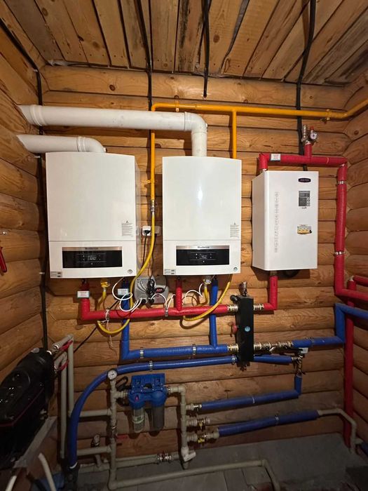 Газификация природным газом, монтаж отопления