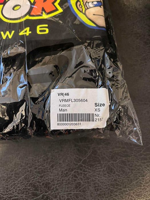 Valentino Rossi мъжка VR46 VRMFL305604 размер XS Cupolino Hoodie