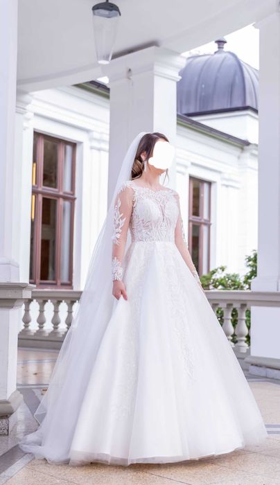 Rochie de mireasa stare perfecta + cerc gratuit