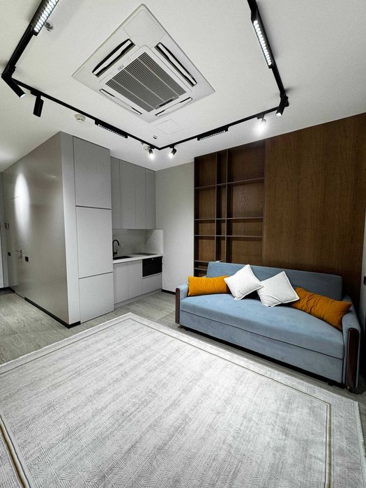 1-комнатная (переделана в 2) 40 м² в Nest One, вид на Hilton