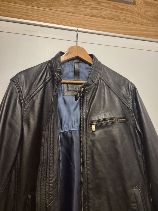 Geaca piele Massimo Dutti