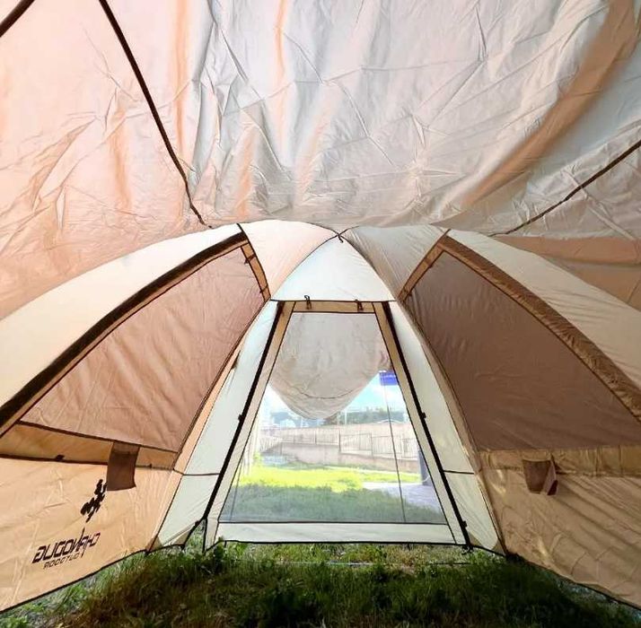 Палатка-235(450)х250х165 см 2 комнатный  6-местний Доставка бесплатно