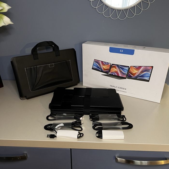 Monitor Portabil Dual Screen 14” Inch FHD 16:9 TeamGee S3