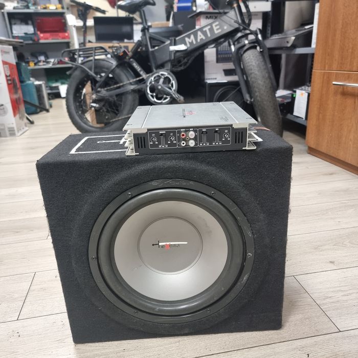 Amanet F28: Subwoofer auto Excalibur X12C + Statie Excalibur X600.2