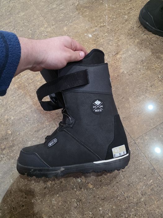 Boots de snowboard flexibili și confortabili Negru Bărbați