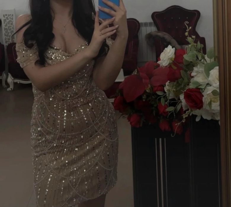 Rochie cu paiete noua