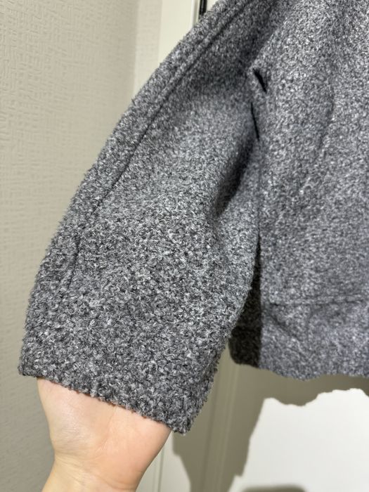 Серый бомбер, куртка