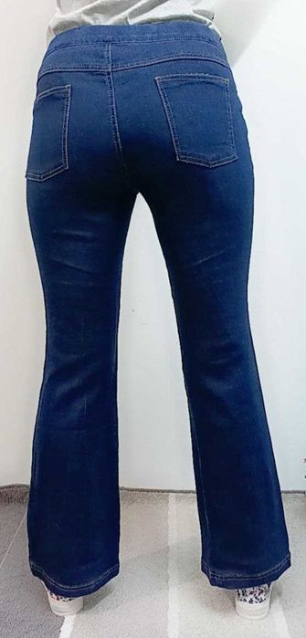 Джинсы женские на резинке р.L
