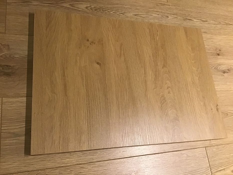 1 bucata blat laminat bucatarie 42x61cmx2,8cm stejar, lăcuit, finisat