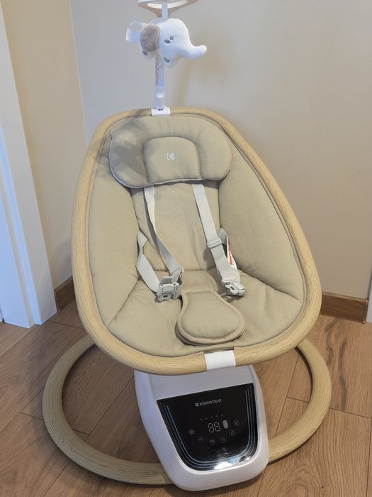 Kikaboo BeeMoove Beige - Електрическа люлка (шезлонг)