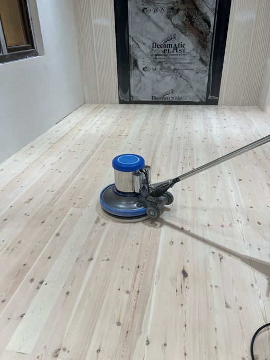 Пол шлифовка лакировка