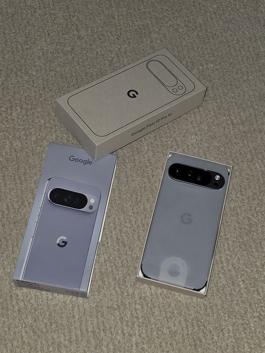 Telefon mobil Google Pixel 10 Pro XL, 256GB, 16GB RAM, 5G,Moonstone