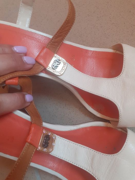 Дамски сандали 39 номер естествена кожа