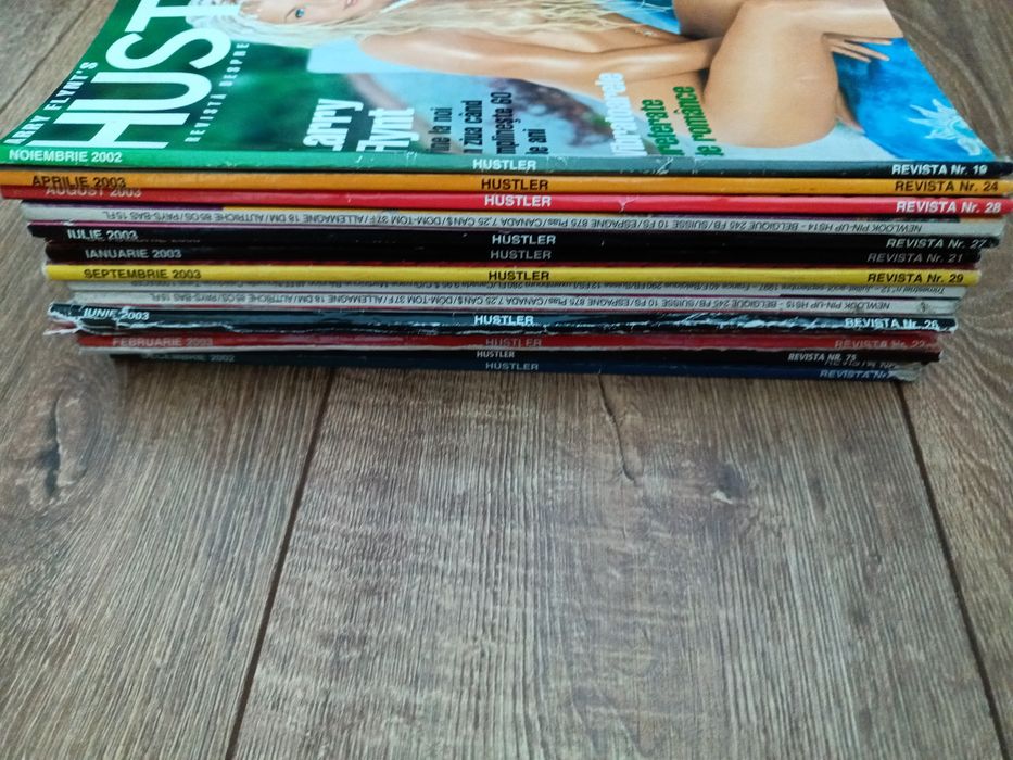 Lot reviste vechi Hustler