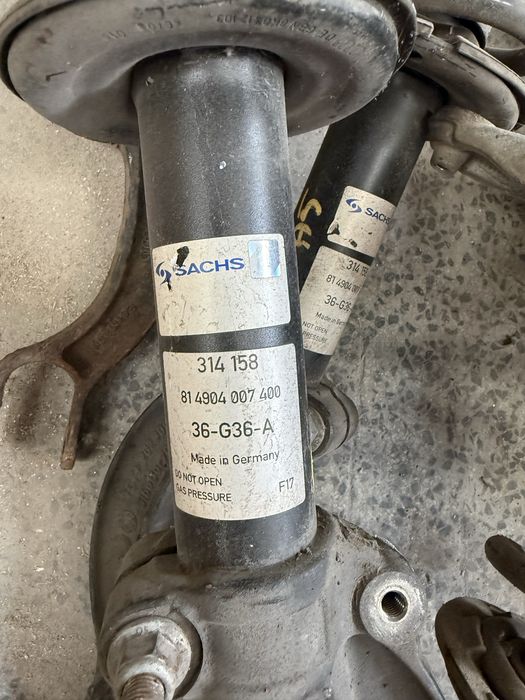 Преден макферсон амортисьор Audi A5 8T A4 B8 8T0413031AE Sachs  Преден макферсон Audi Q5 8R 8R0413031BD Sachs 314158