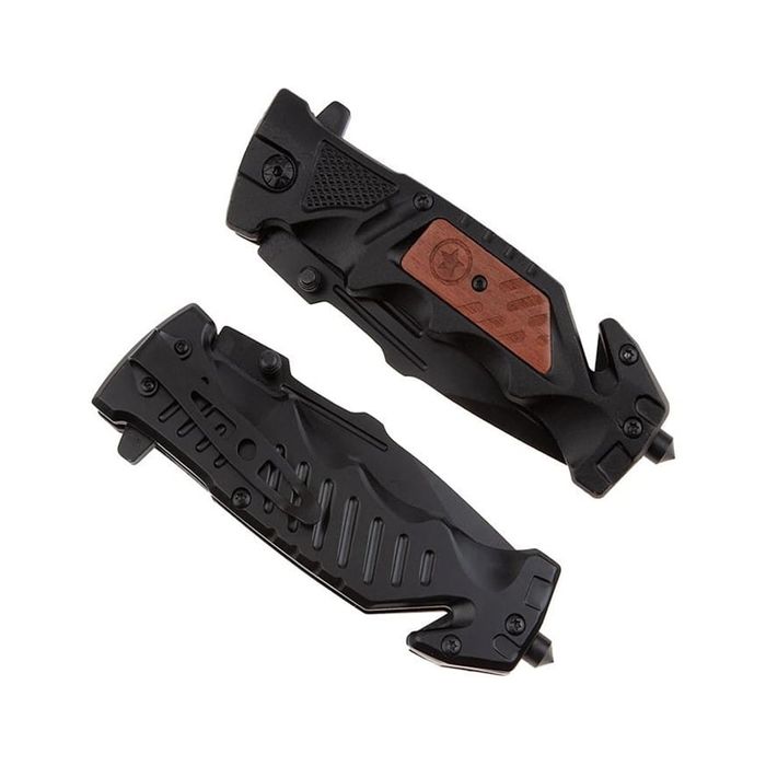 Briceag de vanatoare True Blade, otel inoxidabil, 23 cm, negru