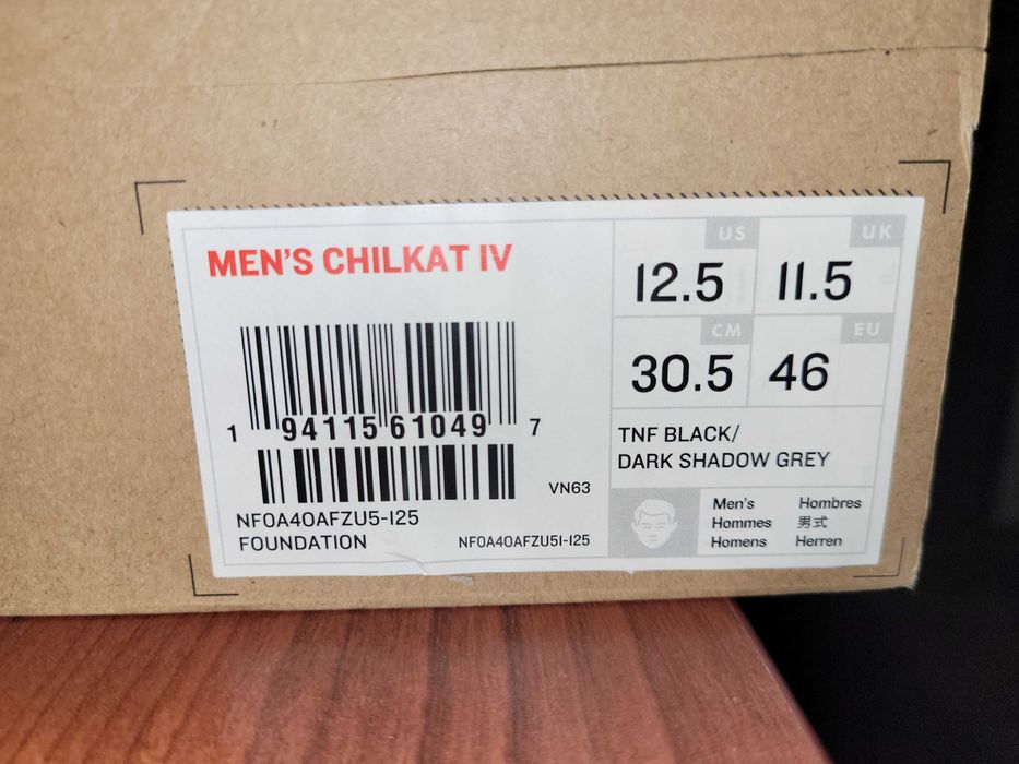 Bocanci The North Face men's Chilkat 4 nepurtați , Ghete TNF noi BNIB