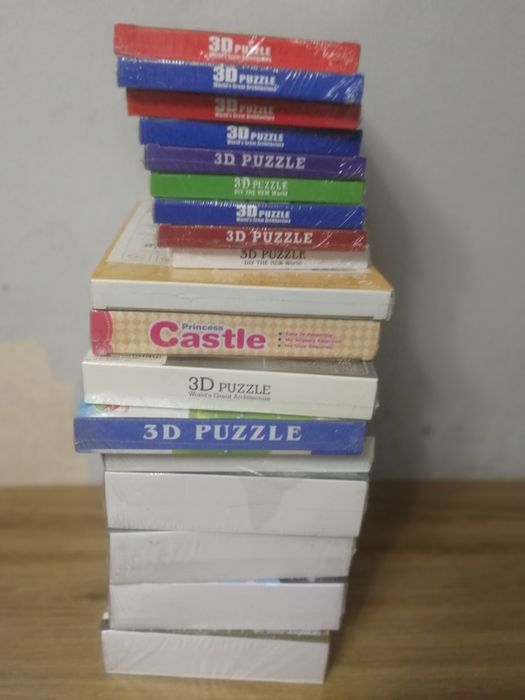 Пазлы Объёмные. 3 D