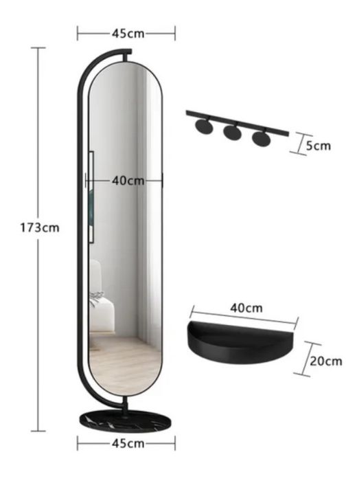 «Зефирка» зеркало