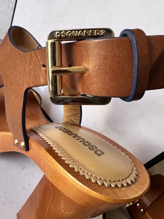 DSQUARED2 босоножки на платформе и каблуке
