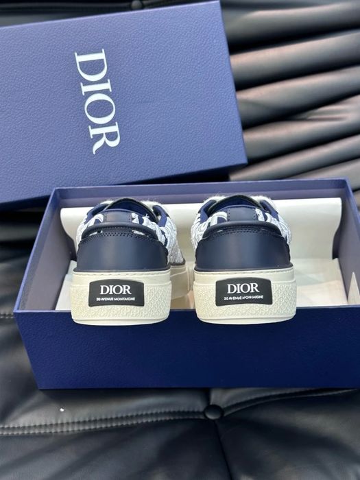 CD B23 Low Top Oblique Blue/White