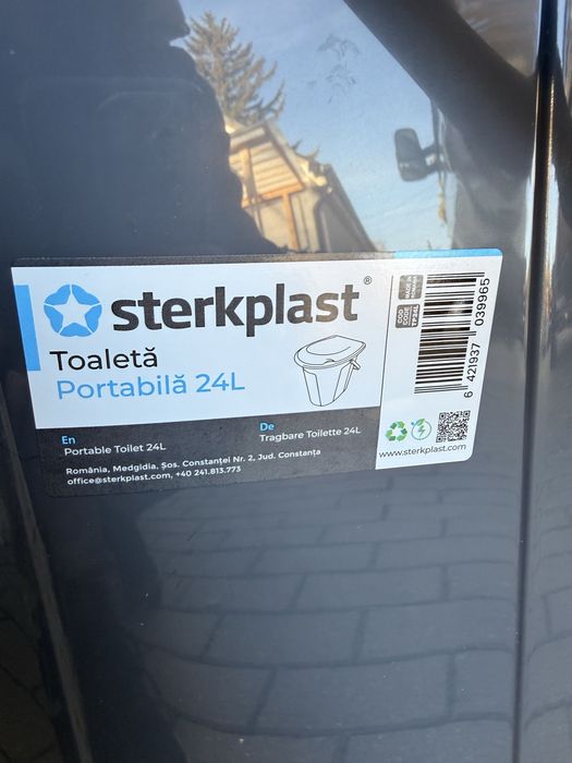Toaleta portabila 24L