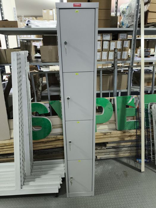 Односекционный металлический шкаф для сумок шрм-14