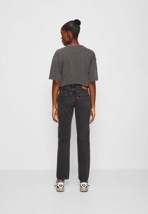 Джинсы "Levi's" MIDDY STRAIGHT  Темно-серый (черном) Оригинал