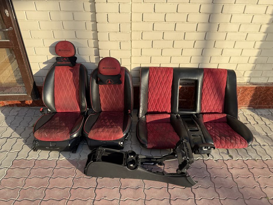 Салон Мерседес подогрев обдув