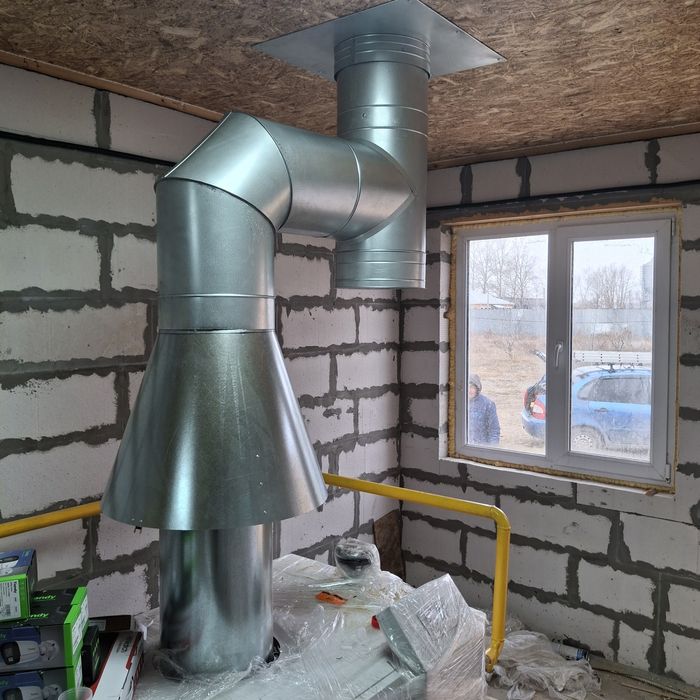 Дымоходы. Монтаж + изготовление