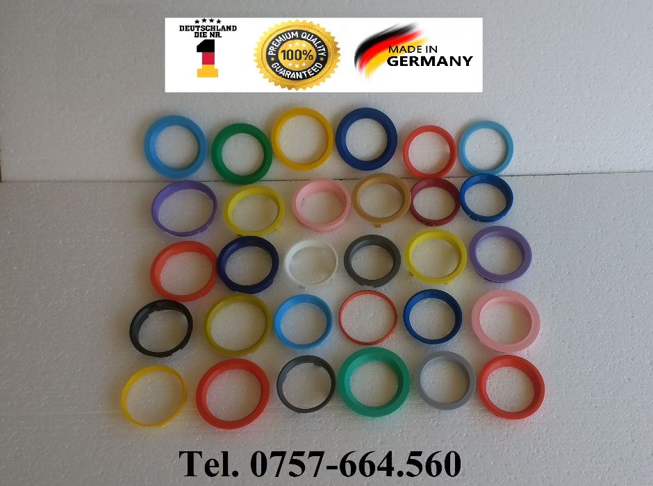 Inele de centrare ghidaj 70 x 57.1 Jante Rial VW Audi Seat Skoda