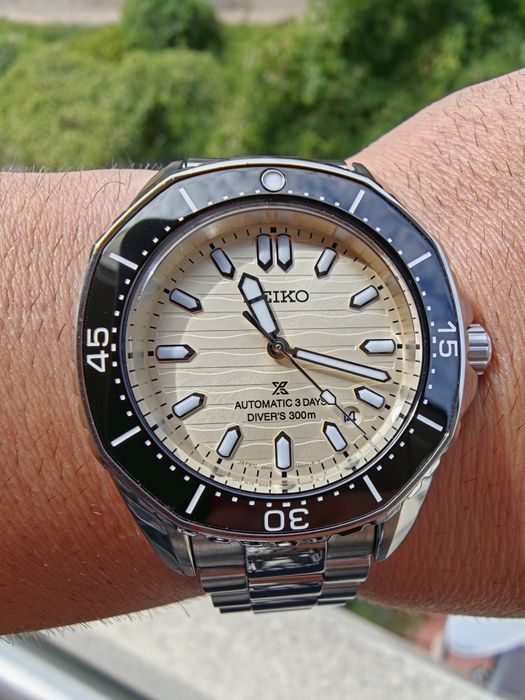 Seiko Prospex Diver Polygonal pearl-white SPB481J1