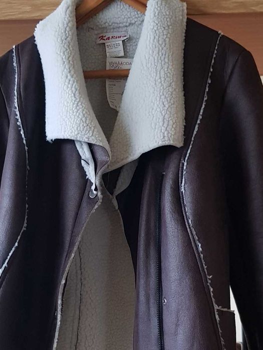 Палто черно ново