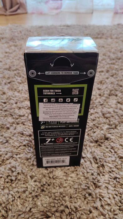 Kendama Sweets Tracker Broken Anti Skid Yellow galben