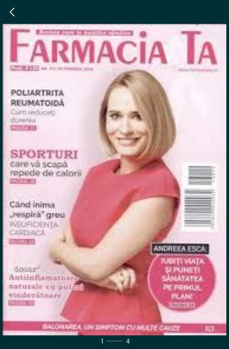 Colectia revistei "Farmacia Ta" din anii 2008-2017,5 lei/revista