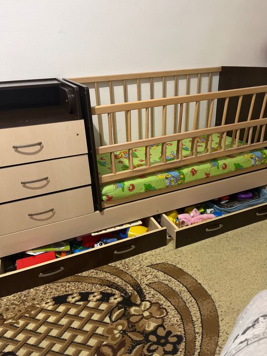 Детская кроватка трансформер