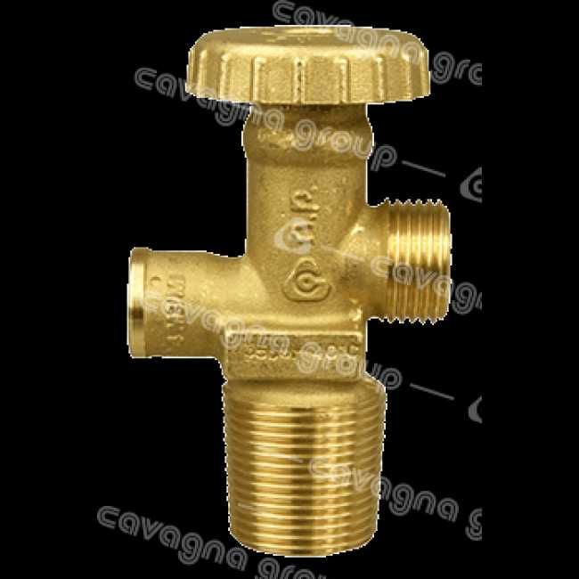 Кран за газова бутилка - туристическа и битова