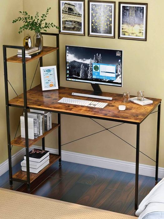 Стол с полками , металл ножки