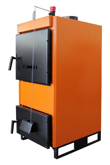 Cazan (centrala) pe combustibil solid, (lemn, carbune), Fiama W, 45 kW ...