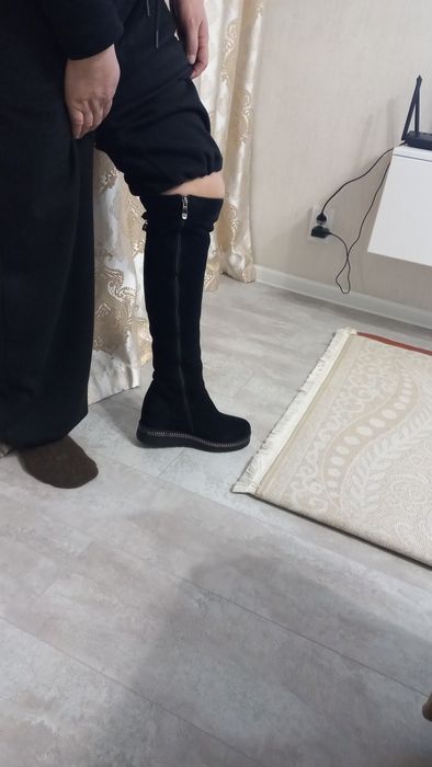 Продам сапоги ботфорды