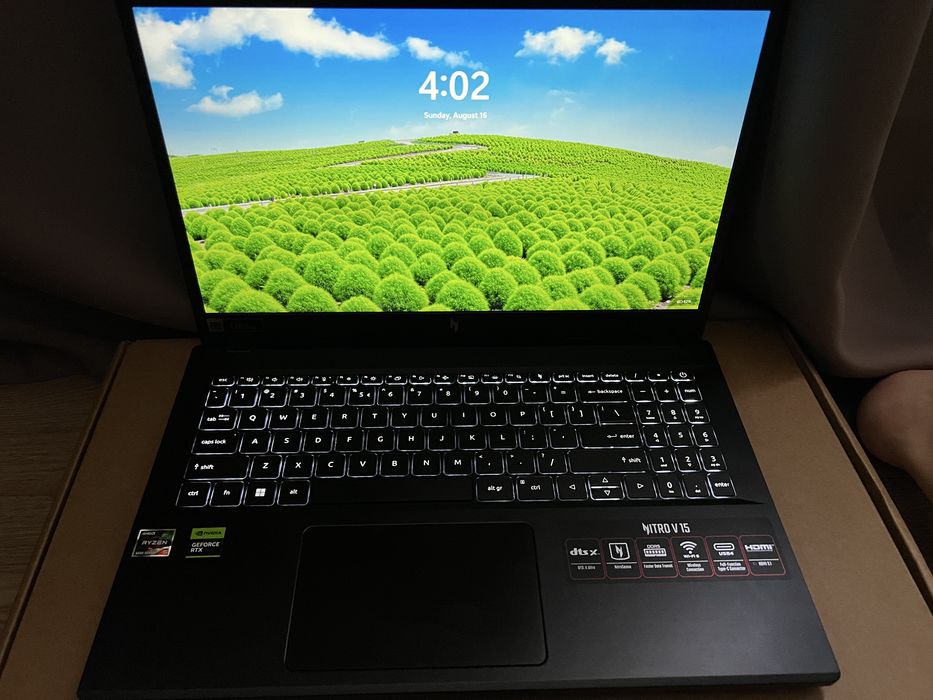 Laptop gaming Acer Nitro V 15 – Ryzen 5 / RTX 3050 6GB / 16GB RAM / 165Hz