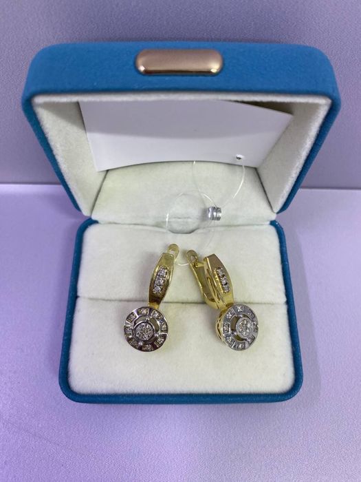 Золотые серьги #КО903063